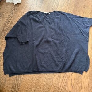 Minnie Rose Short Sleeve Cashmere Sweater